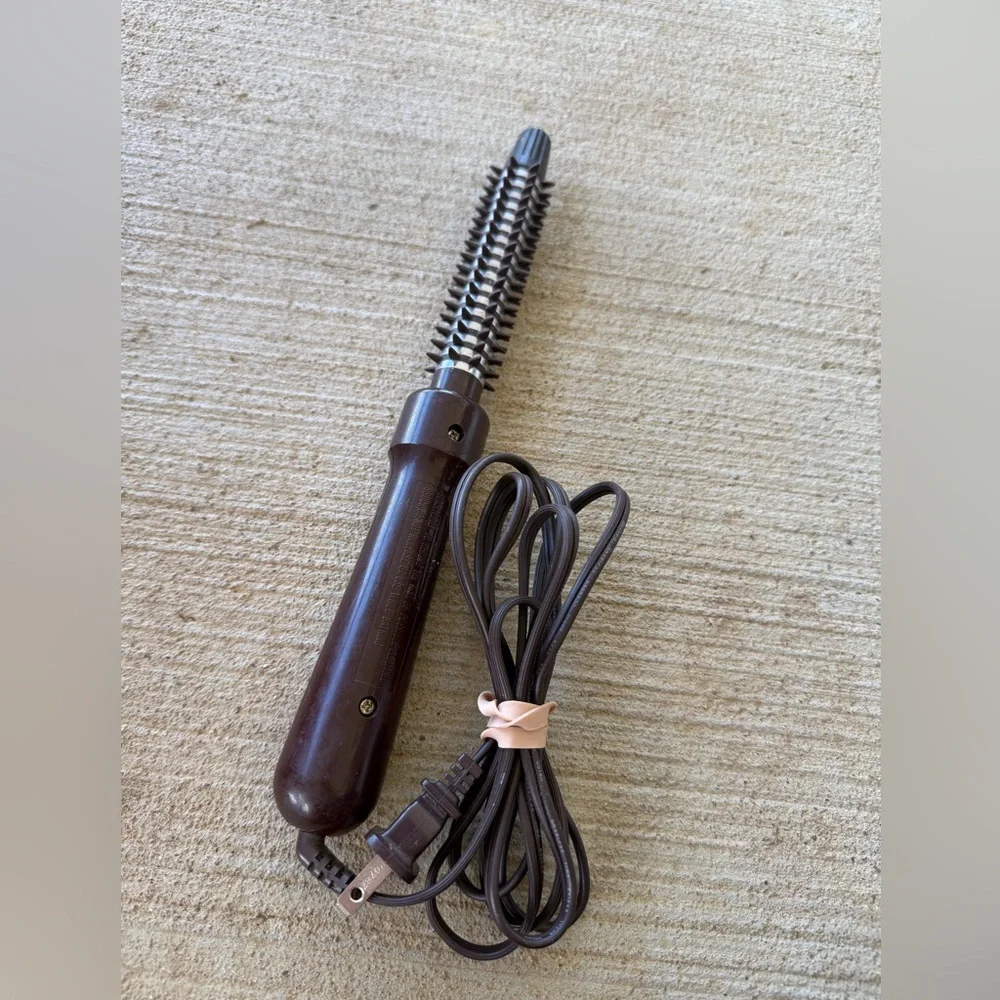 Vintage Vidal Sassoon Curling Brush Iron System VS‎ 111